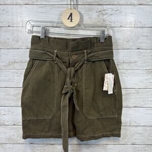 Free People Cargo Mini Skirt